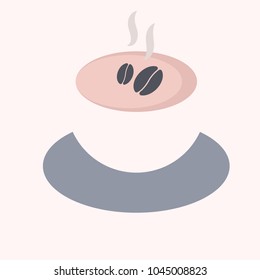 coffee cup, logo