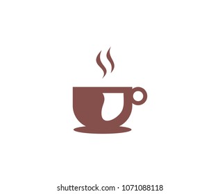 Coffee cup logo 