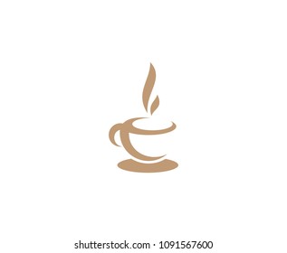 Coffee cup logo 