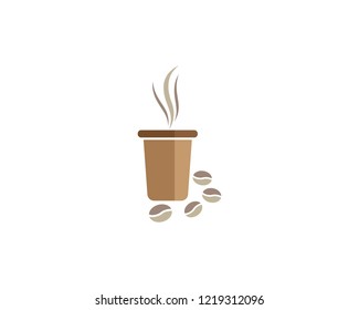 Coffee cup logo
