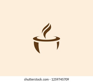 Coffee cup logo
