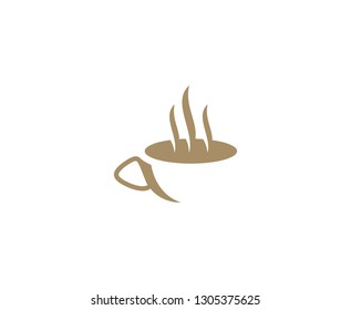 Coffee cup logo 