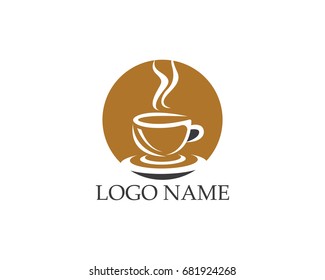 Coffee Cup Logo Stock Vector (Royalty Free) 702647539