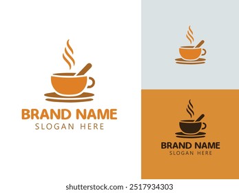 coffee cup logo design, coffee logo, creative logo