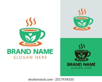 coffee cup logo design, coffee logo, creative logo