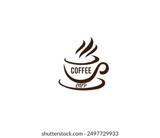 coffee cup logo design. for my new work.
