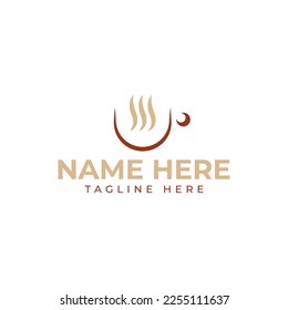 Diseño del logotipo de la Copa del Café, logotipo de la cafetería