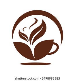 Coffee cup logo design, Coffee store logo design