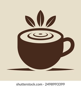 Coffee cup logo design, Coffee store logo design