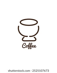 Coffee Cup Logo Design, Coffee Store Logo