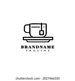 coffee cup logo design template icon modern vector illustration