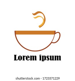 coffee cup  logo design  design vector eps.10