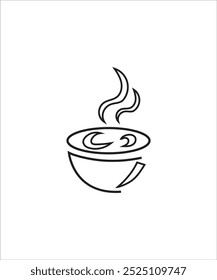 Coffee Cup Logo Design Vector, Coffee Shop Logo