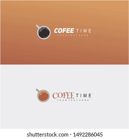 Coffee Cup logo designs concept vector, Chocolate Drink Logo designs vector