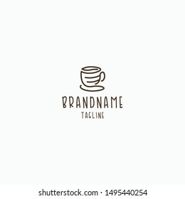 Coffee Cup Logo Icon Design Template Vector