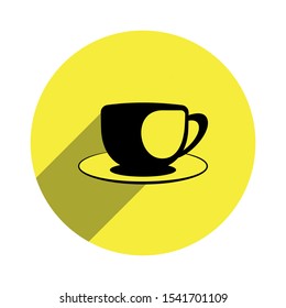 coffee cup logo icon, design template vector