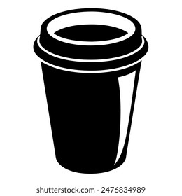       Coffee cup logo icon vector illustration.

