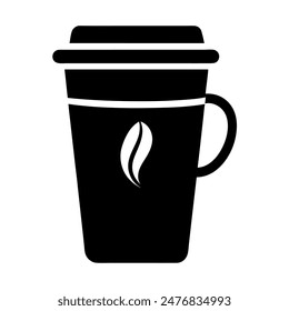       Coffee cup logo icon vector illustration.
