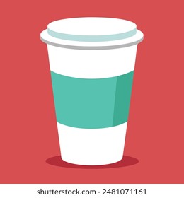       Kaffeetasse-Logo-Symbol-Vektorillustration.
