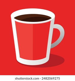      Coffee cup logo icon vector illustration.
