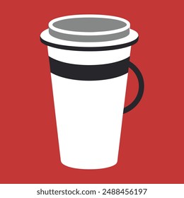       Coffee cup logo icon vector illustration.
