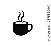 Coffee cup logo illustration design