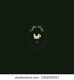 Coffee Cup Logo Illustration Design, Coffee shop logo template