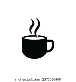 Coffee cup logo illustration design