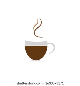  Coffee cup logo illustrator design