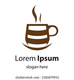 Coffee cup logo images illustration design