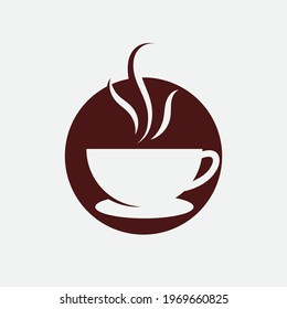 Coffee cup Logo  coffee shop vector icon design