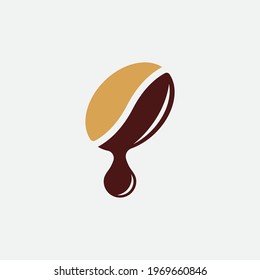 Kaffeetasse Logo-Café Vektorsymbol-Design