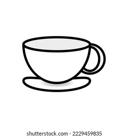 Coffee cup logo coffee shop vector icon design