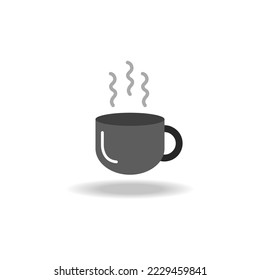 Coffee cup logo coffee shop vector icon design
