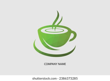 Coffee cup Logo coffee shop vector icon design Free Vector