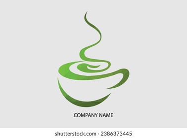 Coffee cup Logo coffee shop vector icon design Free Vector