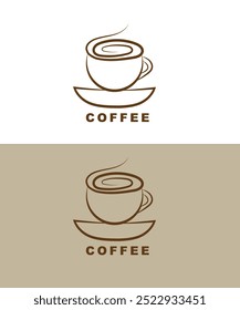 Coffee Cup Logo, Coffee Store Logo, Coffee Logo