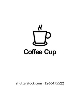 coffee cup logo template