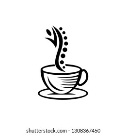 coffee cup logo template