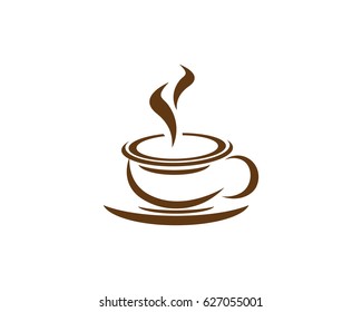 Coffee cup Logo Template