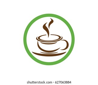 Coffee cup Logo Template