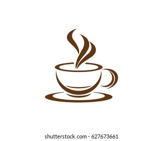 Coffee cup Logo Template