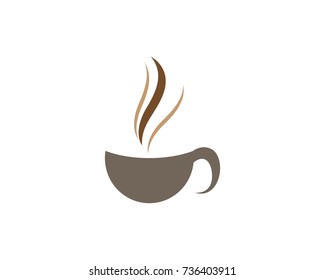 Coffee cup Logo Template