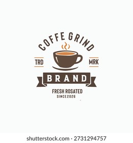 Coffee Cup Logo Template Graphic