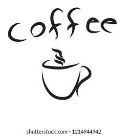Coffee cup Logo Template  icon vector