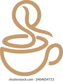 Logo del café	Plantilla en un estilo minimalista moderno
