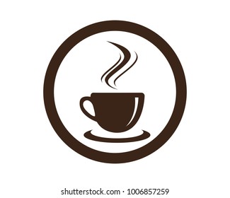 Coffee cup Logo Template vector icon design