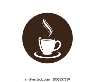 Coffee cup Logo Template vector icon design
