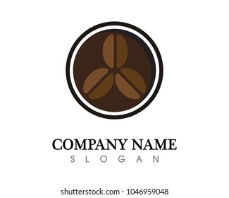 Coffee cup Logo Template vector icon design
