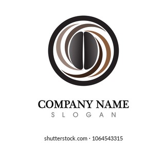 Coffee cup Logo Template vector icon design
